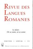 Revue des Langues Romanes