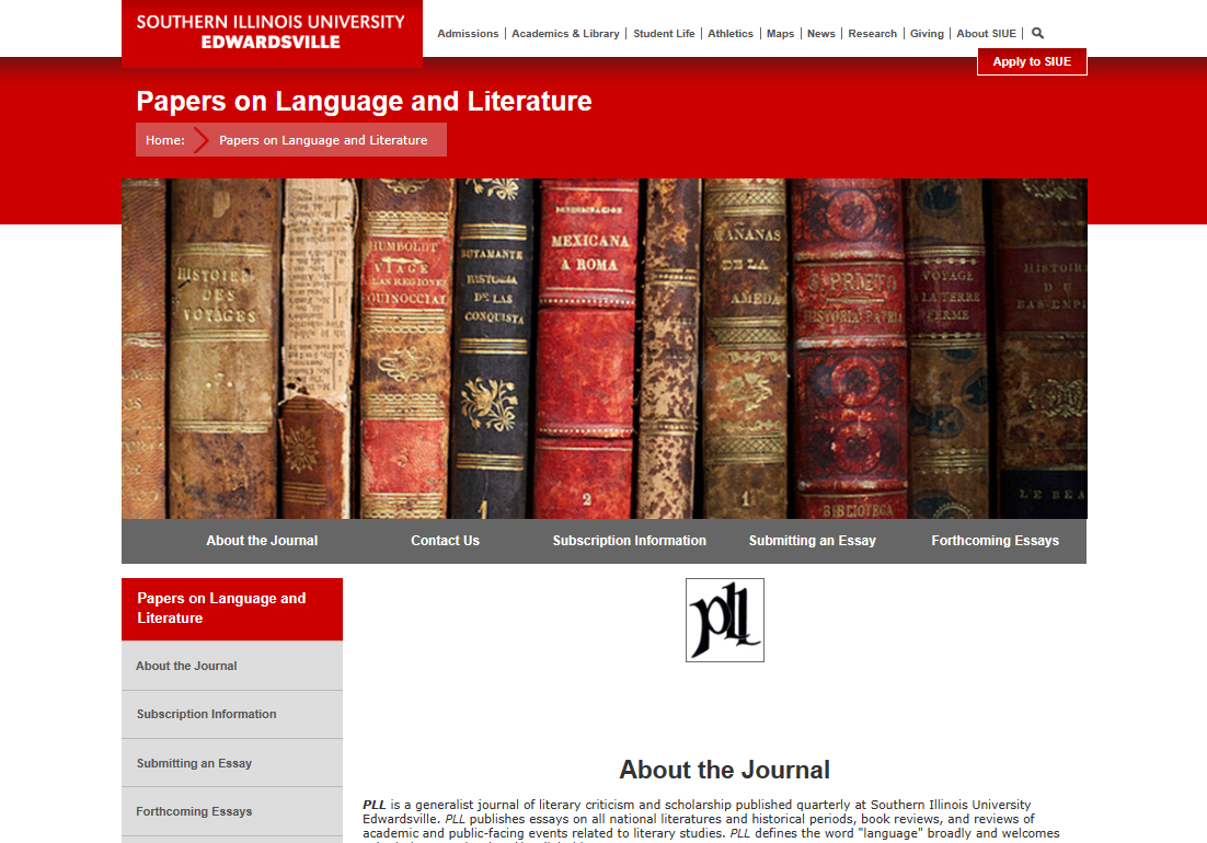 Papers on Language and Literature