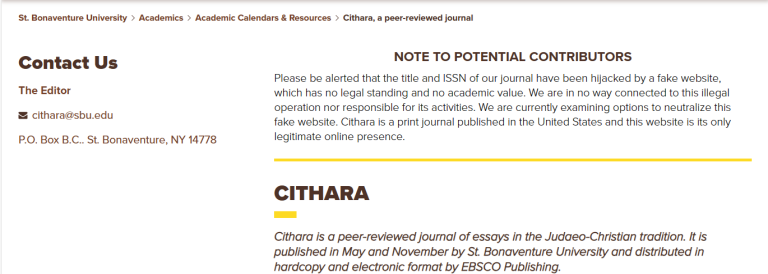 Cithara-Essays in the Judeo-Christian Tradition