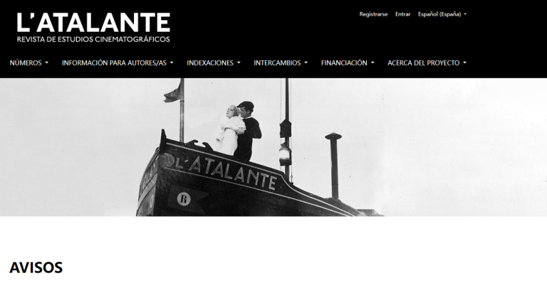 Atalante-Revista de Estudios Cinematograficos