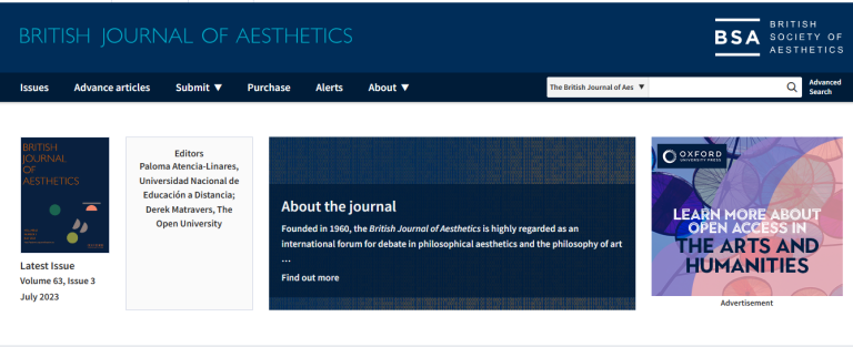 British Journal of Aesthetics