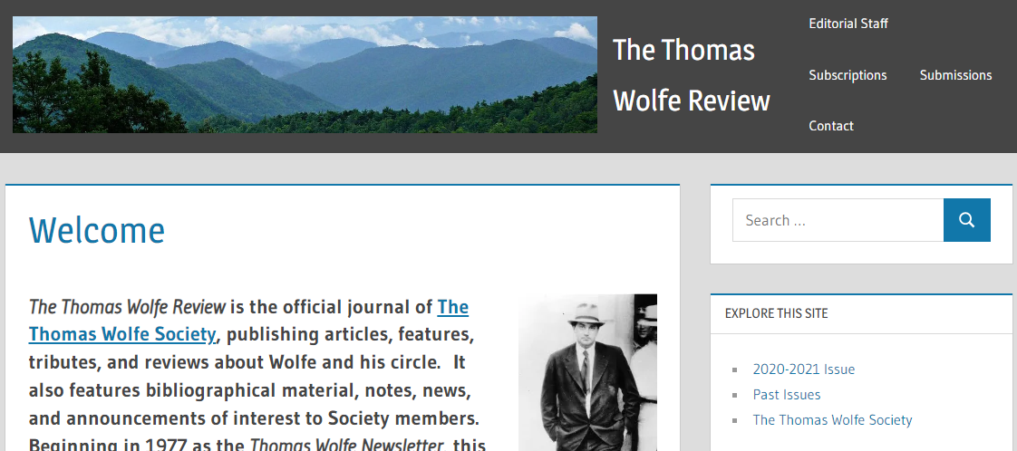 Thomas Wolfe Review