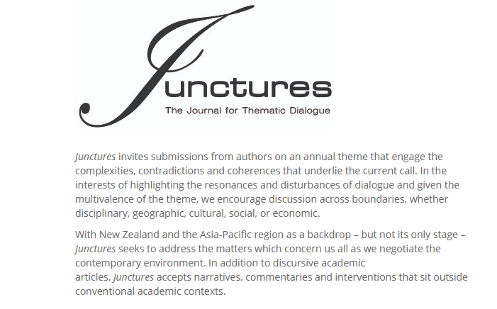 Junctures-The Journal for Thematic Dialogue