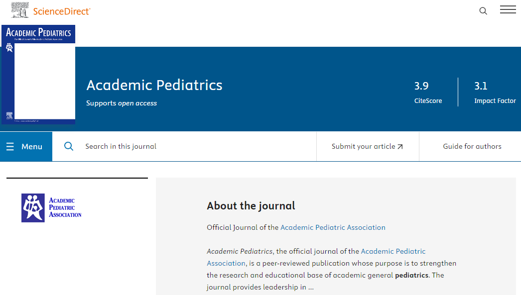 Academic Pediatrics