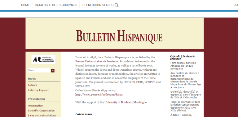 Bulletin Hispanique